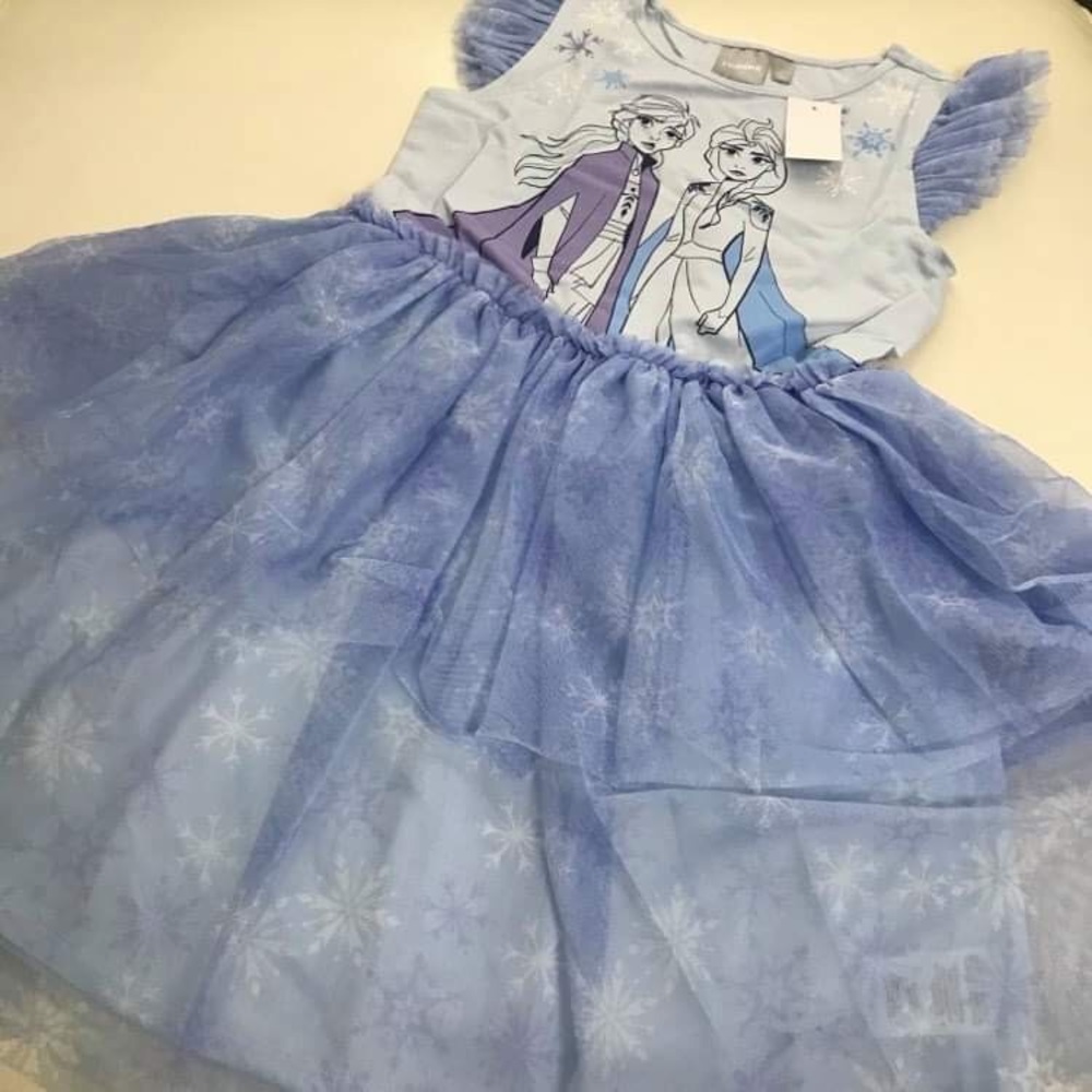 Disney Frozen Elsa Anna Cute Dress - Picture 4 of 8